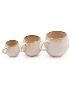 6 Tasses à Espresso Cascais blanches - D.5 cm