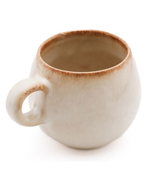 6 Tasses à Espresso Cascais blanches - D.5 cm