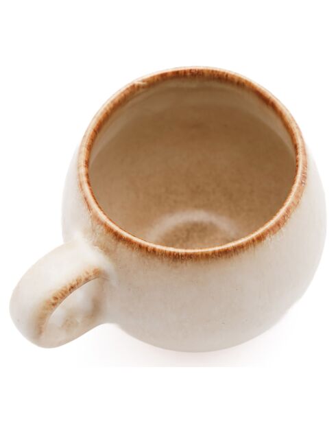 6 Tasses à Espresso Cascais blanches - D.5 cm