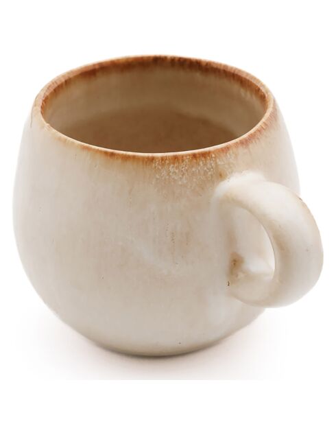 6 Tasses à Espresso Cascais blanches - D.5 cm