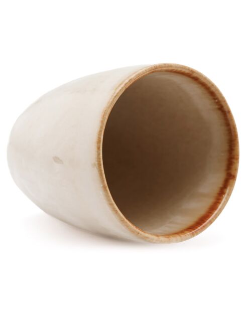 6 Tasses Cascais blanches - D.9 cm