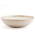 4 Assiettes à Pâtes  Cascais blanches - D.22 cm