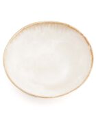 4 Assiettes à Pâtes  Cascais blanches - D.22 cm