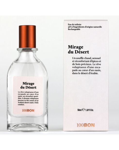 Eau De Toilette Mirage Du Désert - 50 ml