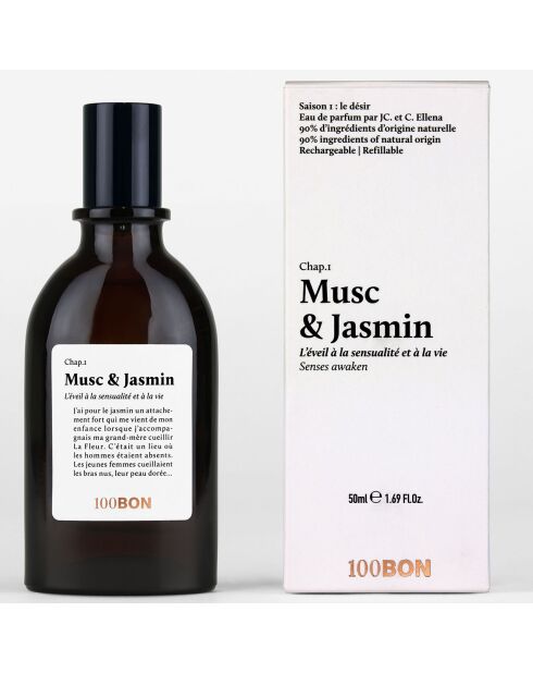 Eau De Parfum Musc & Jasmin - 50 ml