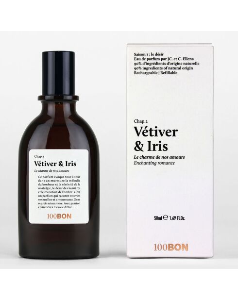 Eau De Parfum Vétiver & Iris - 50 ml