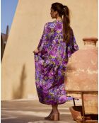 Robe Agathe violette