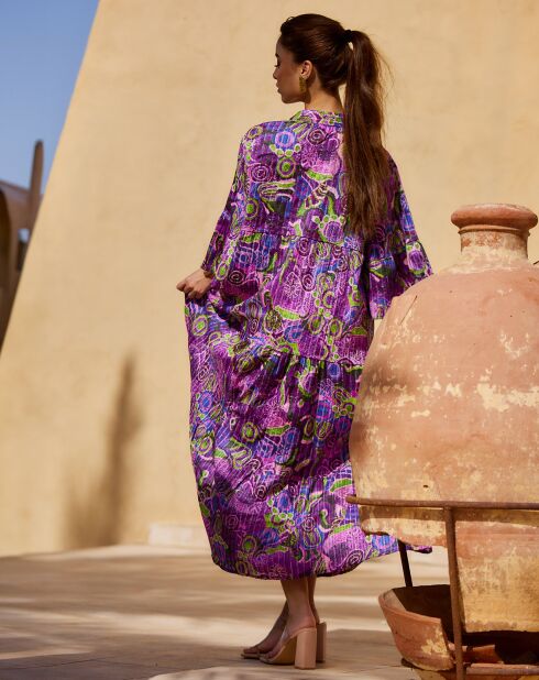 Robe Agathe violette