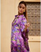 Robe Agathe violette