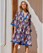 Robe Léa bleue