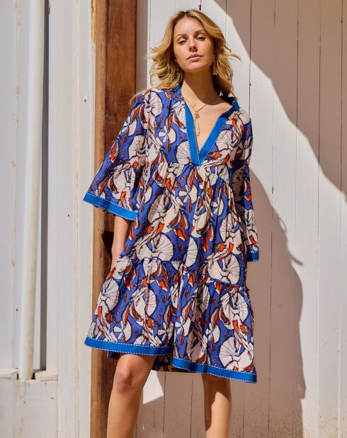 Robe Léa bleue