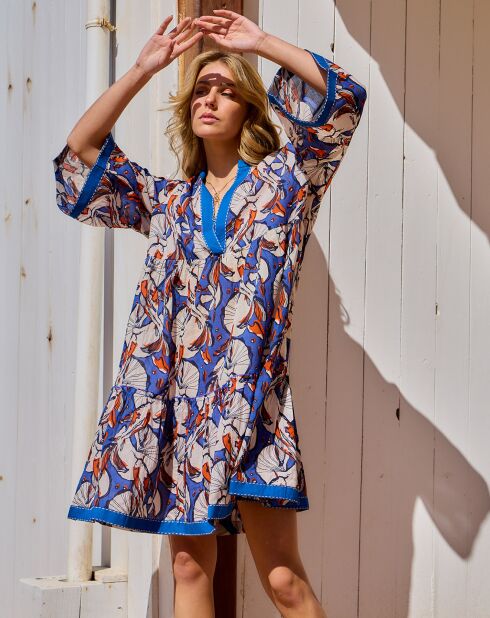 Robe Léa bleue