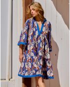 Robe Léa bleue