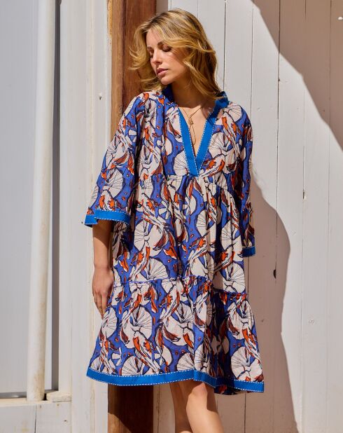 Robe Léa bleue