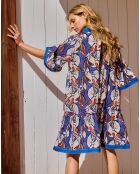Robe Léa bleue