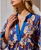 Robe Léa bleue