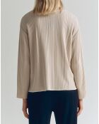 Pull Afternoon beige chanvre