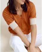 Gilet Glossy orange