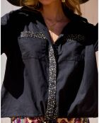 Chemise Charlotte noire