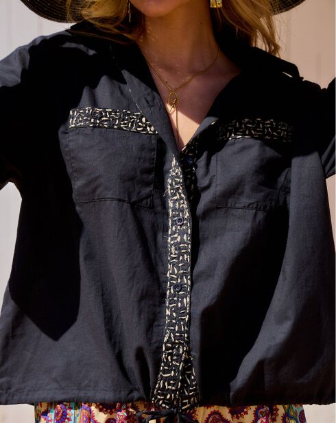 Chemise Charlotte noire