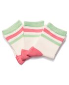 3 paia di calzini multicolori