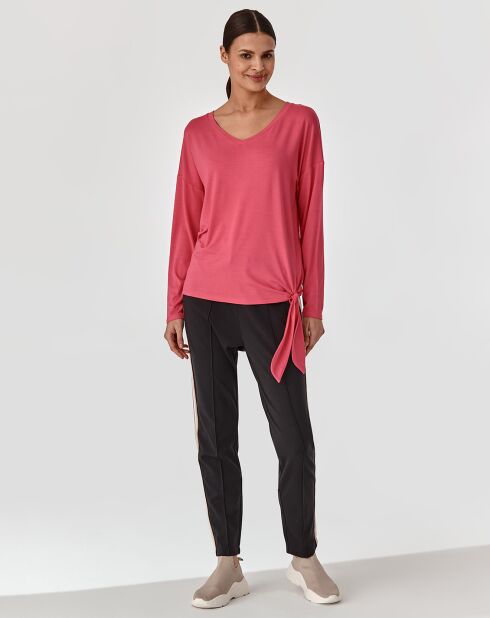 Roze gebreide blouse Segro