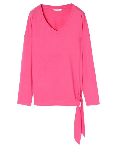 Roze gebreide blouse Segro