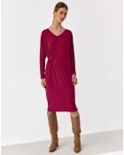 Rosafarbenes Wrinsa Strickkleid