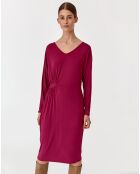 Rosafarbenes Wrinsa Strickkleid
