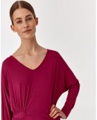 Rosafarbenes Wrinsa Strickkleid