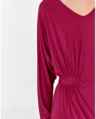 Rosafarbenes Wrinsa Strickkleid
