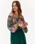 Mehrfarbige Bluse Indonezja