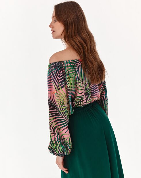 Mehrfarbige Bluse Indonezja