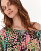 Mehrfarbige Bluse Indonezja