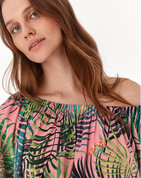 Mehrfarbige Bluse Indonezja