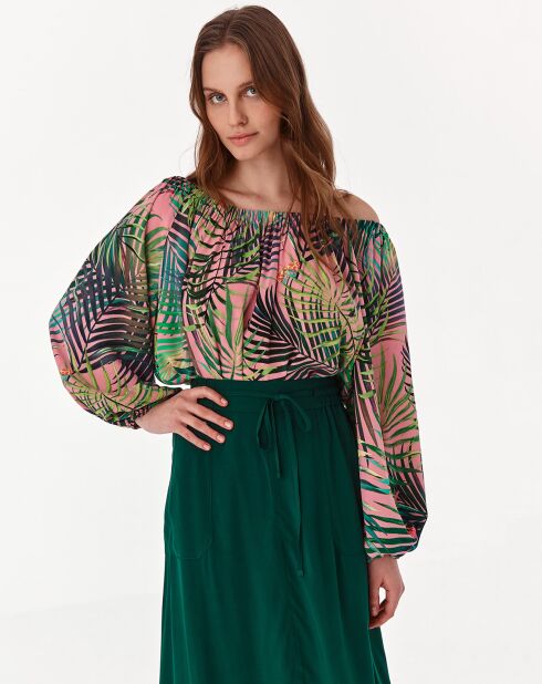 Mehrfarbige Bluse Indonezja