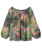 Mehrfarbige Bluse Indonezja