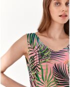 Mehrfarbige Ama-Bluse