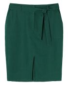 Robusta groene rok van 100% linnen