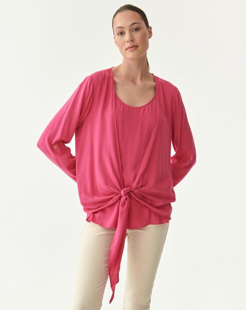 Blusa Ora rosa
