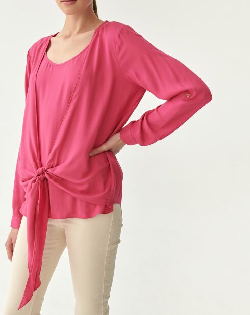 Blusa Ora rosa