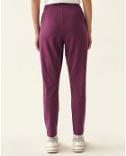 Pantalon tricoté Vitalia violet