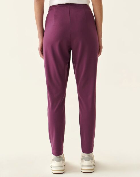 Pantalon tricoté Vitalia violet