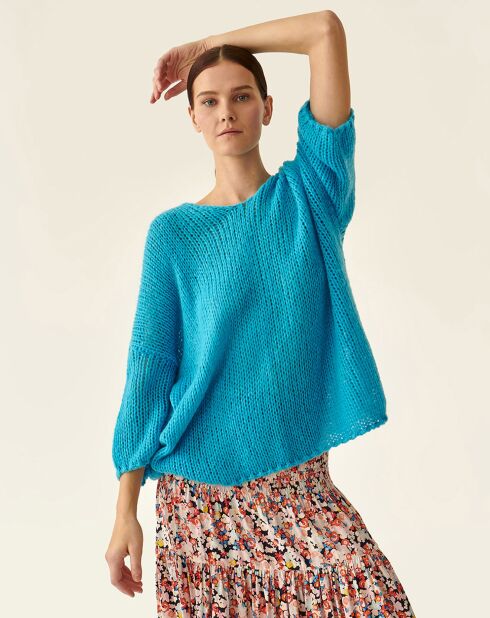 Pull-Over Bajana turquoise