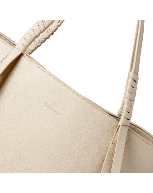 Sac à main Shona blanc cassé