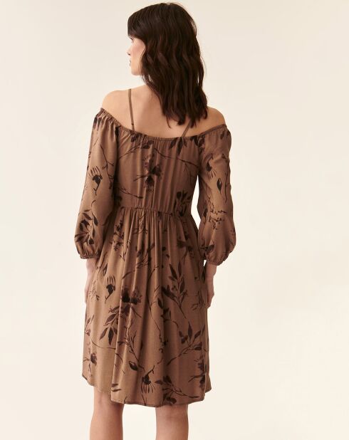 Robe Palmika marron