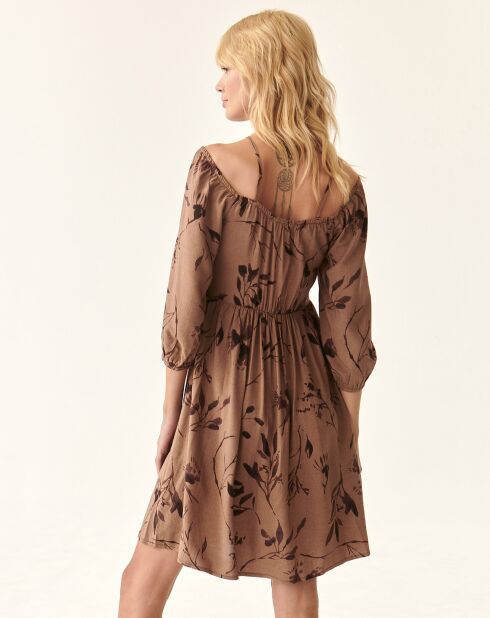 Robe Palmika marron