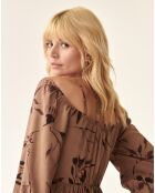 Robe Palmika marron