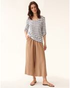 Weiße Strickbluse Noya