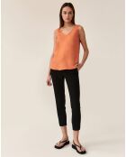 Blusa arancione Amaia